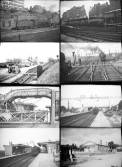 56 medium format negatives. Taken in 1962/63 locations include: Bromsgrove, New St, Bournville,