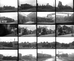 83 35mm negatives. Taken in 1948 locations include: Toton and Derby. Negative numbers within