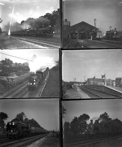 39 mostly large format glass negatives. Taken in 1932/33 includes SR: Gillingham, Bromley, Eastleigh