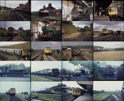 65 Railway Slides of West Wales Rail Tours including 4th July 1970 and 1972/1973. Sold with