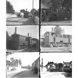 10 large format glass negatives. Taken in 1929 includes Irish: Dublin & Blessington Railway (qty 8)