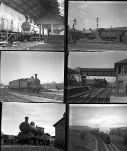 20 large format glass negatives. Taken in 1934/35/36 includes S&DJR, LMS, GWR: Wells, Glastonbury,