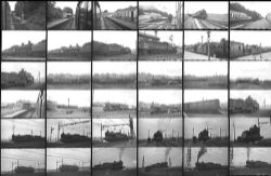 86 35mm negatives. Taken in 1953 locations include: Derby, Rushton, Manton and Holmfirth. Negative