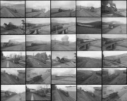 130 35mm negatives. BR mixed taken in the 1960s. Noted locations S&DJR and Crawford. Sold with