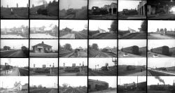 115 35mm negatives. Taken in 1959 locations include: Corby, Wellingboro, Seaton, Essendine,