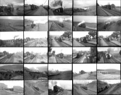 119 35mm negatives. BR Steam taken in the 1960s. Sold with copyright.