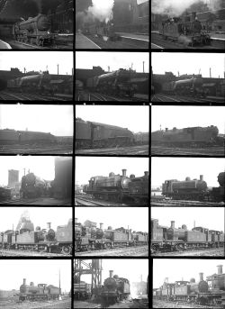 65 35mm negatives. Taken in 1947 locations include: Kings Cross Shed and Cricklewood. Negative