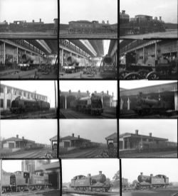 104 35mm negatives. Taken in 1937/38 locations include: Polmadie, Stratford, Maidstone, Westerham (