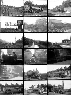 102 35mm negatives. Taken in 1946 locations include: Longmoor, St Enoch, West Highland, Greenock and