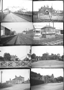 60 medium format negatives. Taken in 1964/65 locations, mostly stations, include: Clipstone,