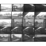 77 35mm negatives. Taken in 1976 locations include: Didcot, Oxford, Worcester, Birmingham, Andover