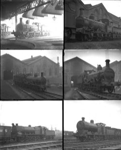 51 large format glass negatives. Taken in 1934/35 includes LMS, LNER, PLA: Saltley, Bournville,