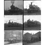 26 large format glass negatives. Taken in 1927 includes Scotland LMS, LNER: Ferryhill, Aberdeen,