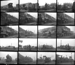 80 35mm negatives. Taken in 1948 locations include: Derby Shed and Derby Works Paint Shop.