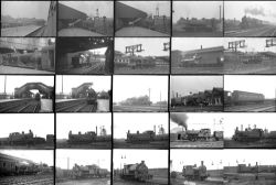 51 35mm negatives. Taken in 1954 locations include: Bradford, Leeds, Wetherby, Goole and Hatfield