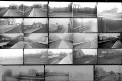 Approximately 120 35mm negatives. Taken in 1956 locations include Barnstaple, Torrington,