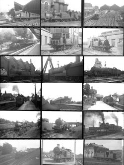 111 35mm negatives. Taken in 1946 locations include: Lewes, Brighton, Stratford, Banbury,