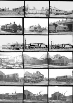 92 35mm negatives. Taken in 1937 includes Irish BCDR, CVR and GNR: Clogher Valley Railway and at