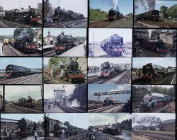 480 Railway Slides, mostly early preservation and Rail Tours. Sold with Copyright.