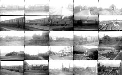 100 35mm negatives. Taken in 1955 locations include: Milngavie, Renfrew, Dalry, St Rollox, Balloch