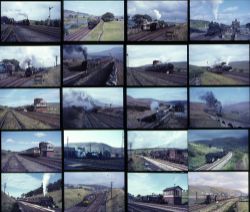 97 colour slides. Taken in mid 1960s locations on the Settle & Carlisle route with a few around