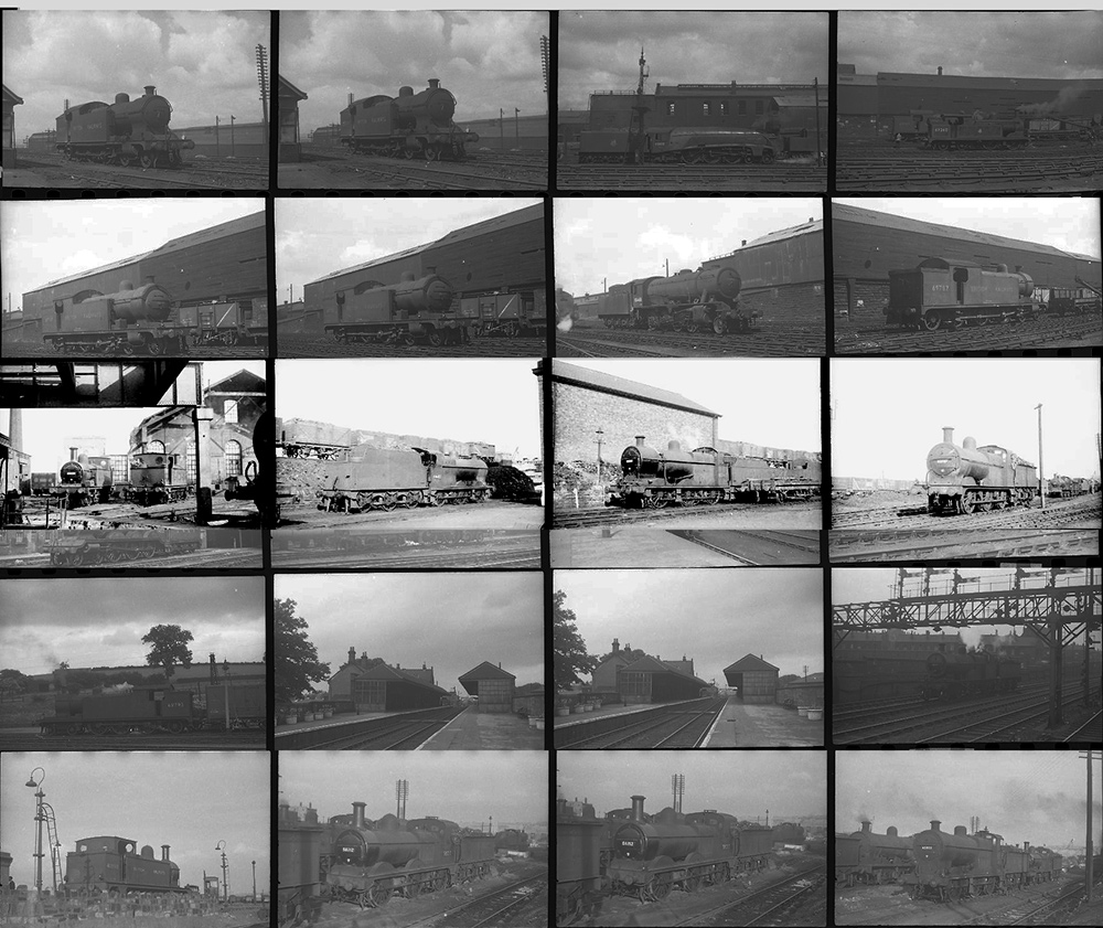 100 35mm negatives. Taken in 1950 locations include: Gateshead, Leeds, Ardsley and Stourton.