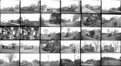 89 35mm negatives. Taken in 1958 locations include: Eastwell, Waltham, Tamworth, Baddesley and