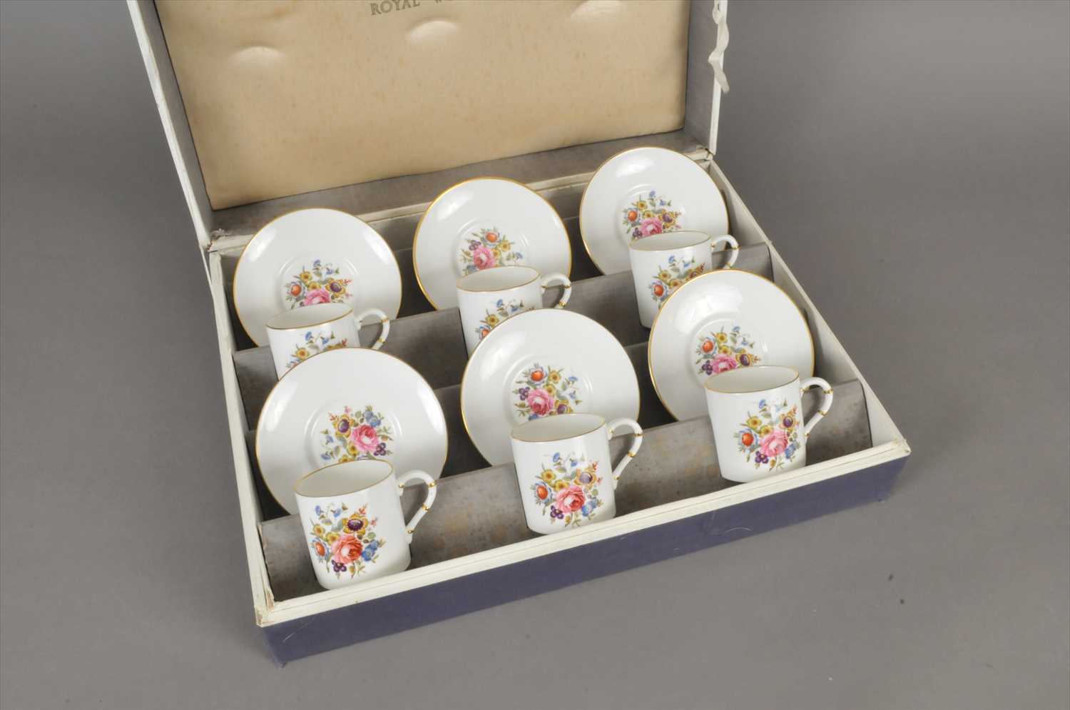 Royal Worcester coffee service