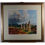 † Vivienne Pooley (British Northern School), Isle of Skye and Ancient Stones of Orkney