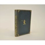 MILNE, A A, Now We Are Six, 1st edition 1927. Deluxe edition in blue morocco gilt. Water stain to