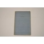 ELIOT, T S, Marina. With drawings by E McKnight Kauffer. Faber 1930. Large Paper copy, signed