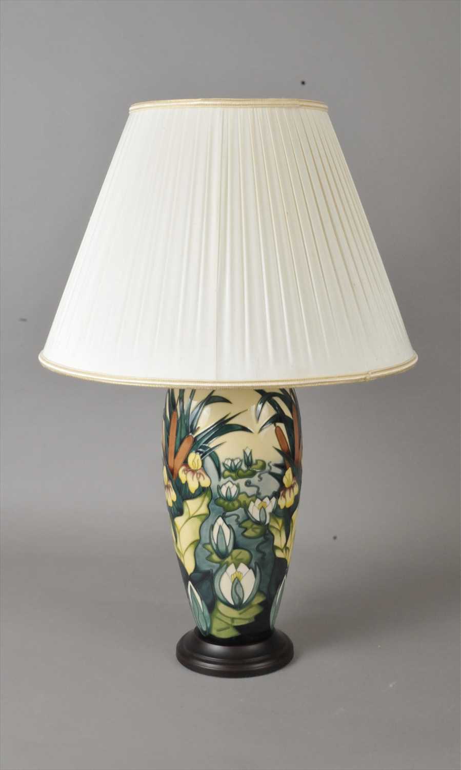 Contemporary Moorcroft lamp base