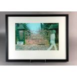 Stone Images, a photographic print of the Iconic Strawberry field gate