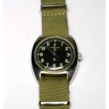 A Military Hamilton W10 Wristwatch