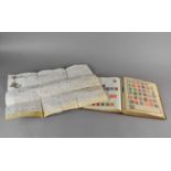 A centurion stamp album with mint and used World stamps