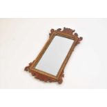 A 19th century mahogany framed pier glass