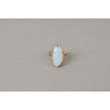 A opal dress ring
