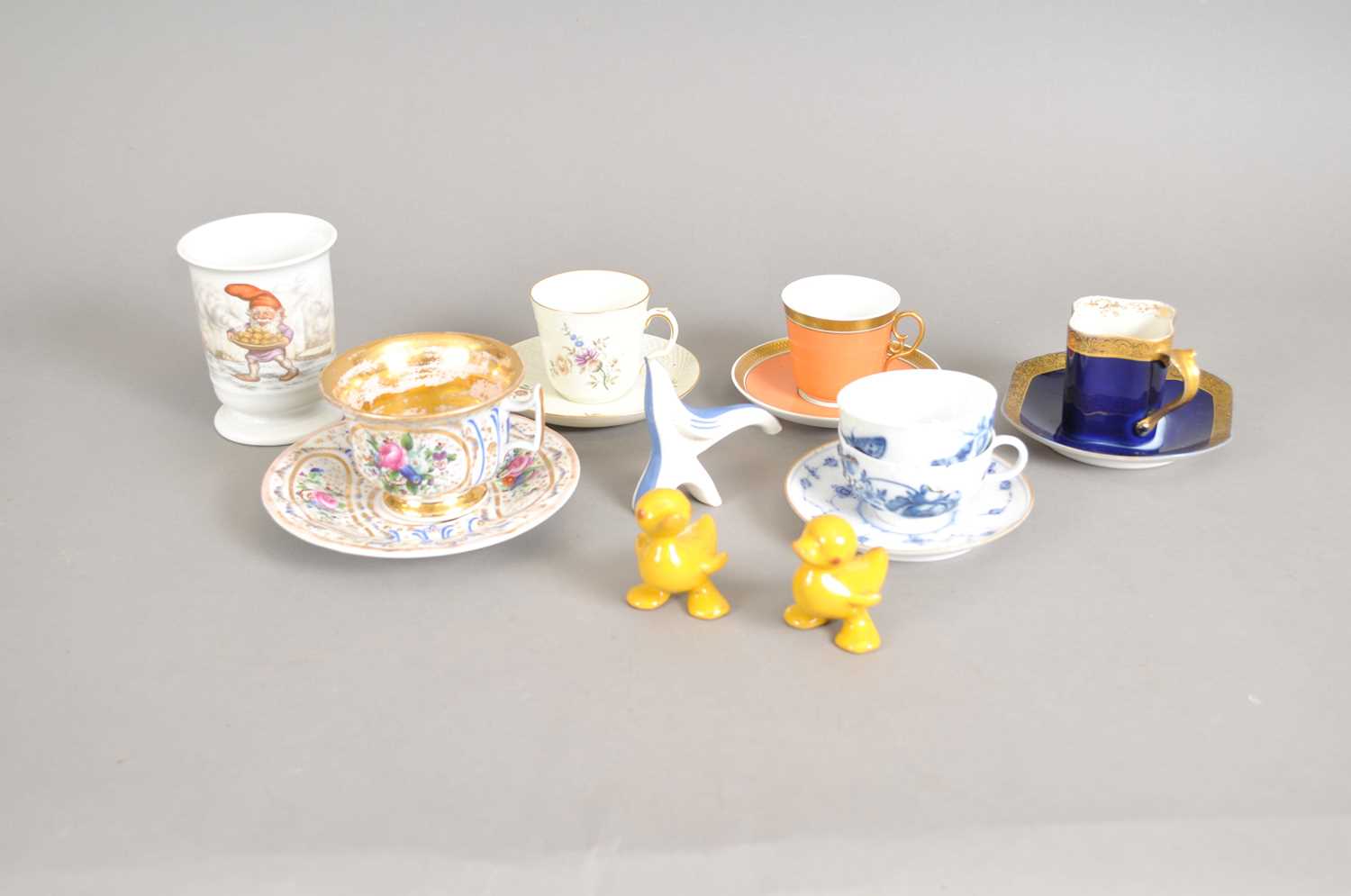 Collection of European Ceramics including Royal Copenhagen