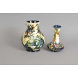 Two Moorcroft vases