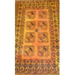 An eastern wool rug