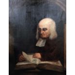 British school, 19th century, priest, oil