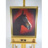 E W Howell, horse portrait