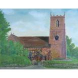 R William, Battlefield Church, oil