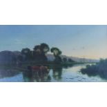 Edwin Henry Boddington (British 19th Century, 1836-1905), Pair of River Landscapes