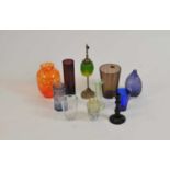 A collection of decorative glassware, 20th century