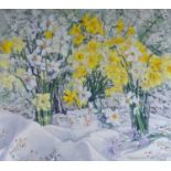 † Francis St Clair Miller (British Contemporary), Daffodils