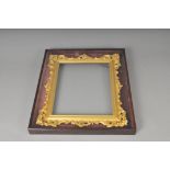 A 19th century gilt carved wooden frame