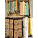WILSON, Rev John, The Rural Cyclopedia, 4 vols, 4to, 1852-54. Half morocco gilt. With other books (2