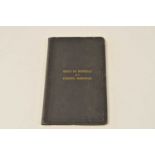 NIGHTINGALE, Florence, Notes on Hospitals, 1st edition 1859. Original cloth gilt, neatly rebacked