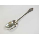 A Queen Anne silver dog-nose spoon
